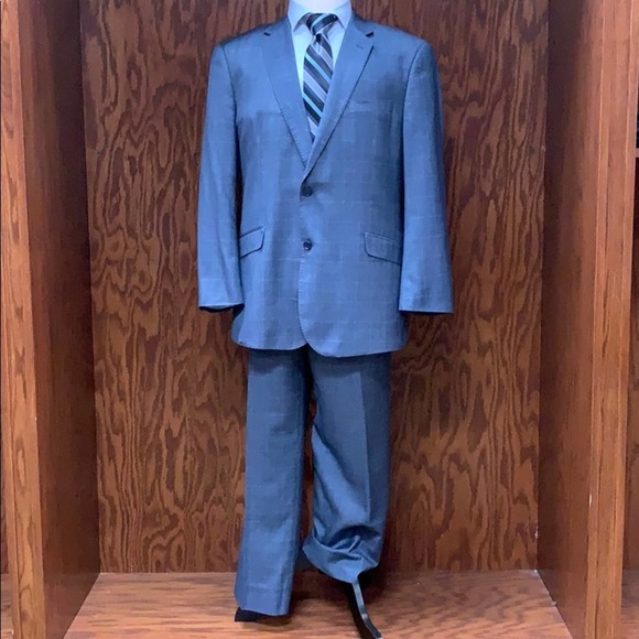 Statement Italy 2 Piece Plaid Suit - Picture 1 of 14